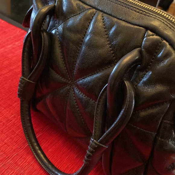 FURLA Genuine Italian Leather, Quilted with Small Tubular Handle - Picture 6 of 17